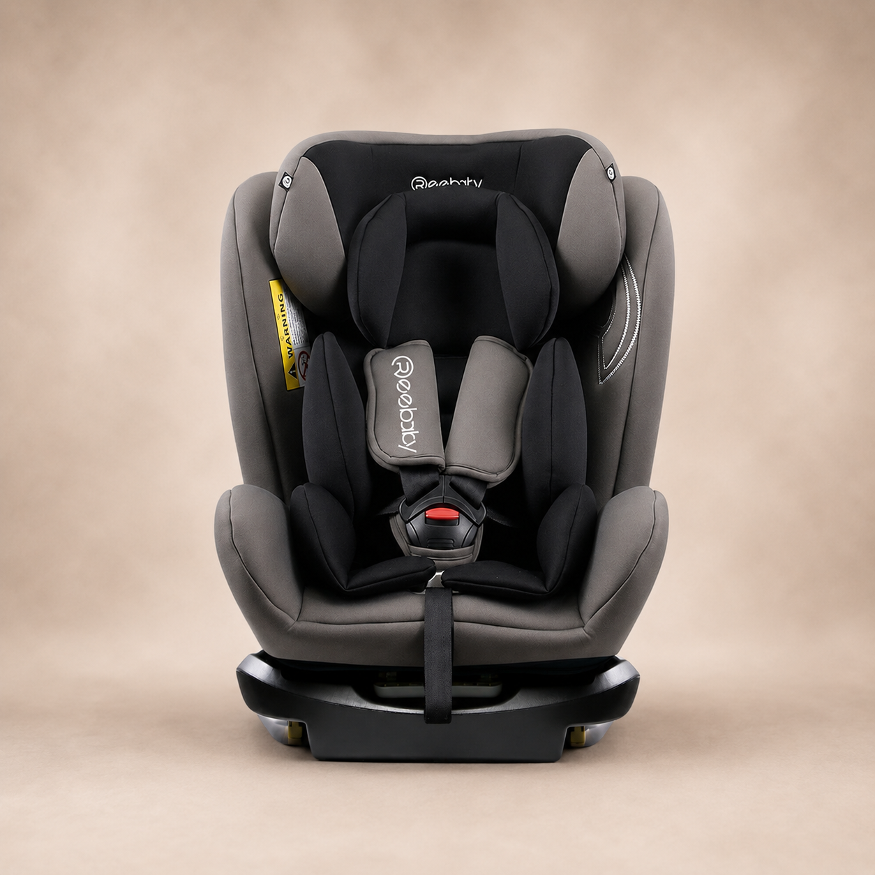 360° i-Size Isofix Autostoel Grijs/Zwart