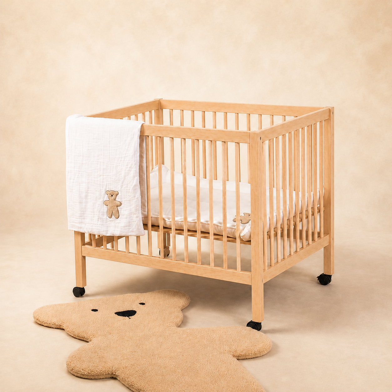 Naturel Houten Box - achterkant